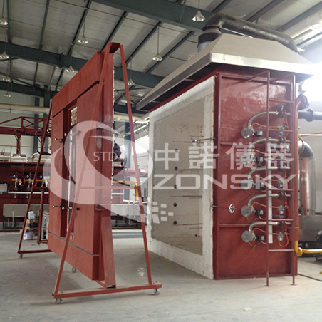 ZY6248-PC Vertical Fire Resistance Test Furnace of Building Components