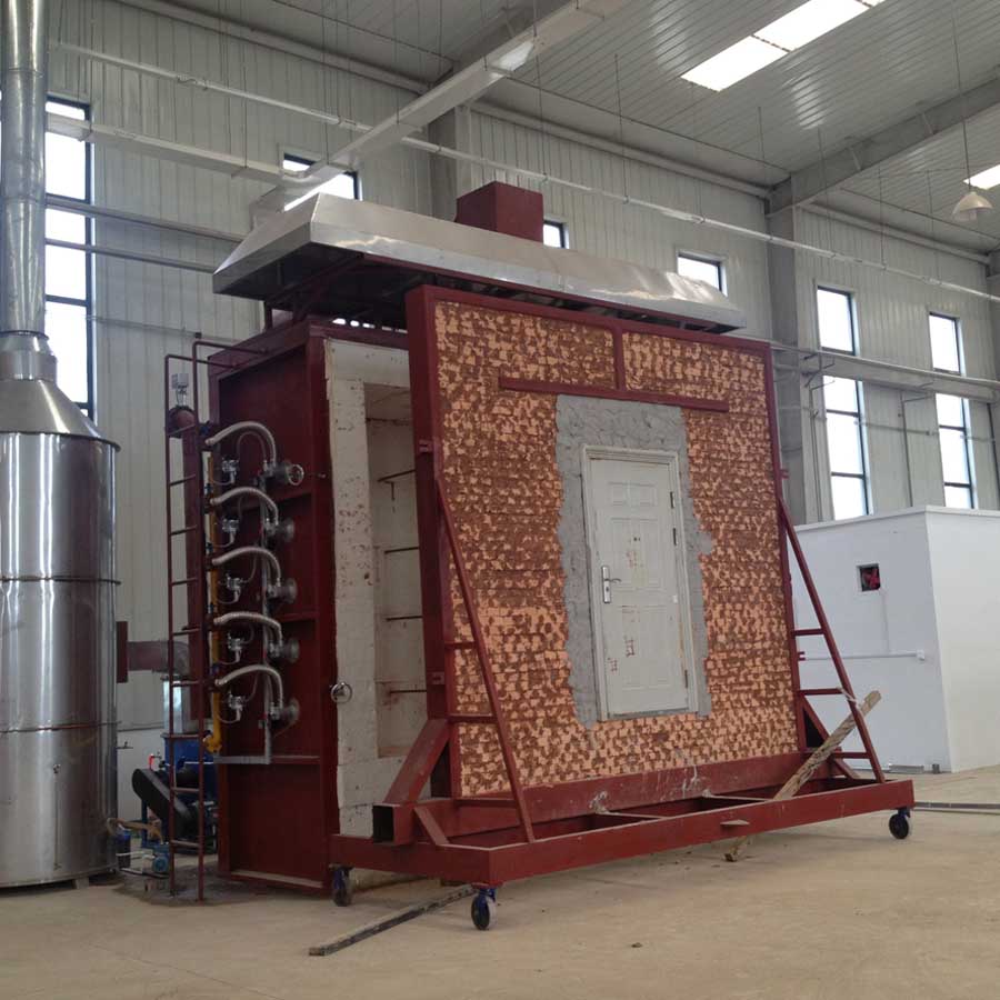 Vertical Fire Resistance Test Furnace Of Building Components