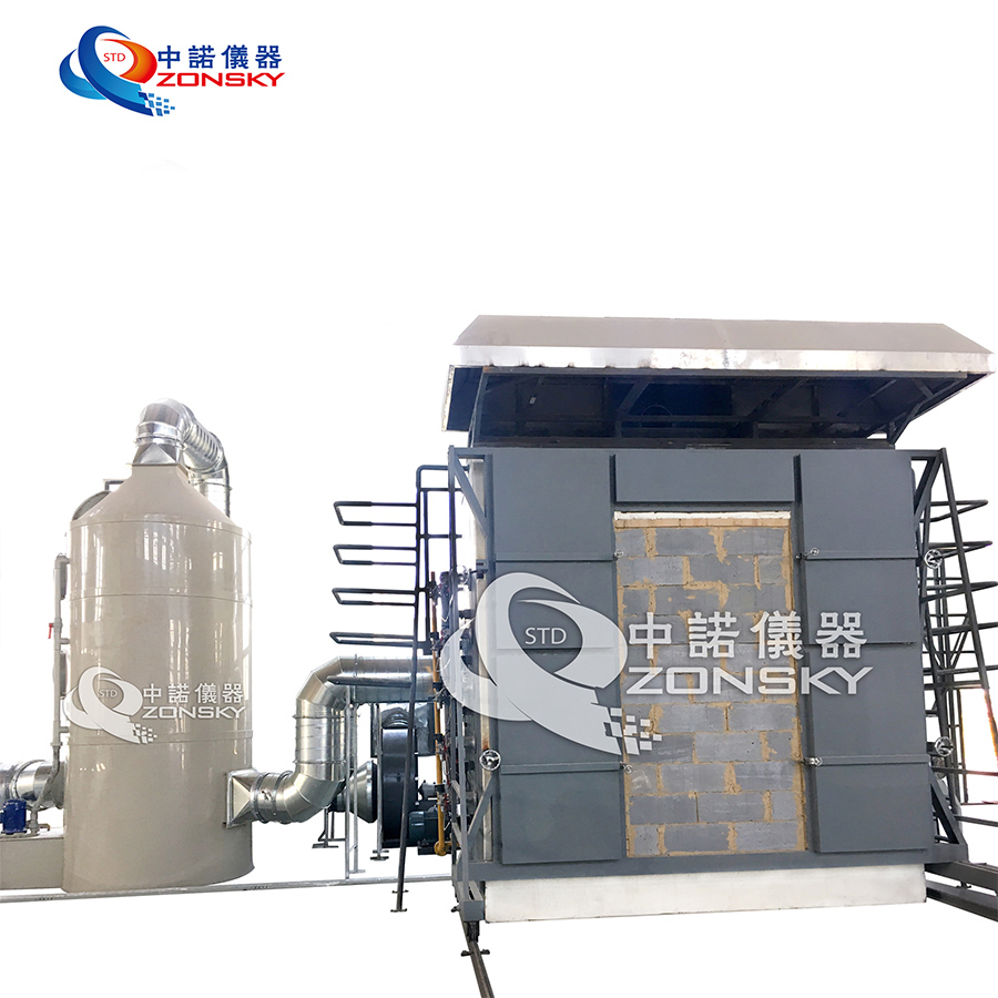 Vertical Fire Resistance Test Furnace of Building Components