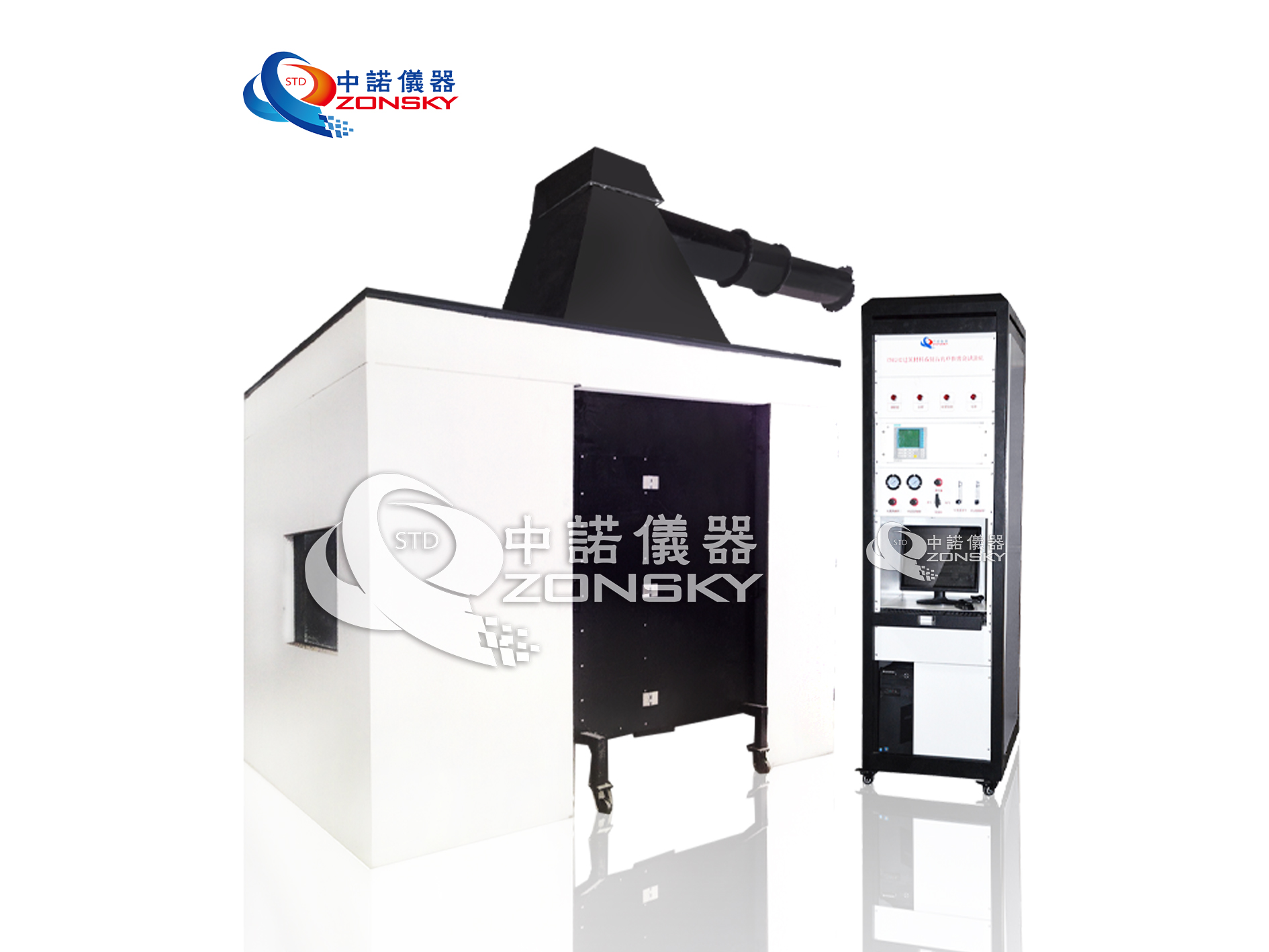 Single burning item machine for building materials ZY6242